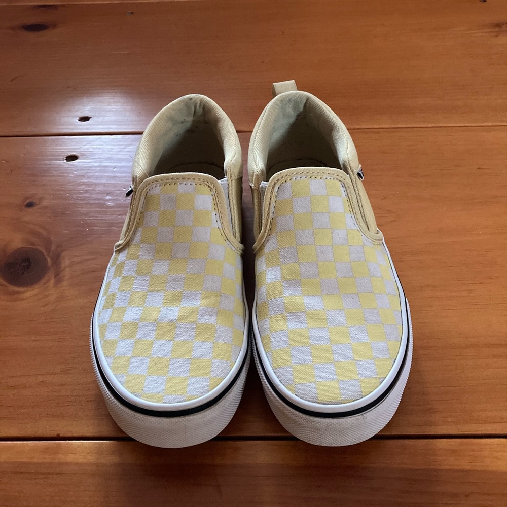 Checkerboard Vans kids